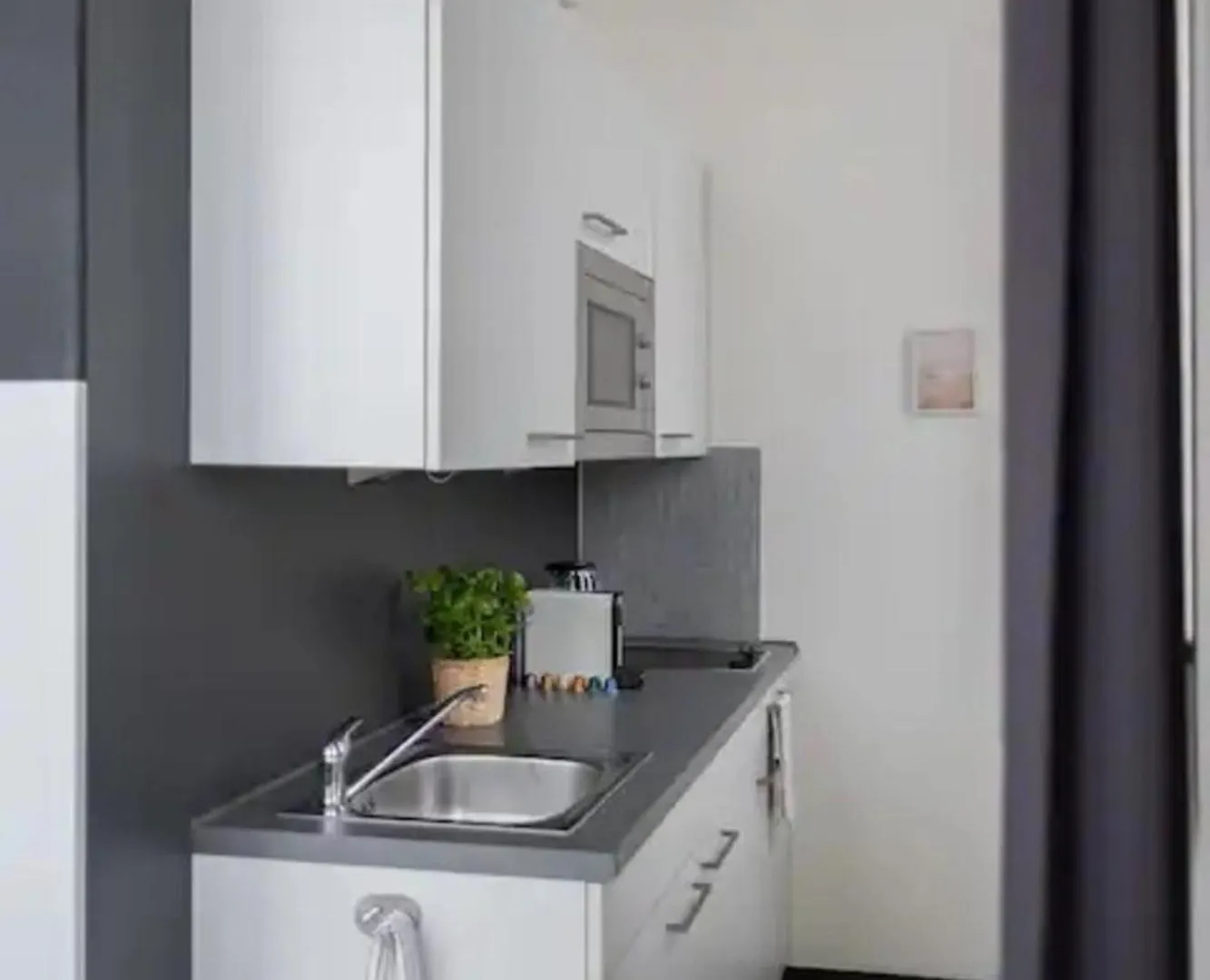 Zentral Parkplatz Kueche Fitnessraum Apartment Leipzig